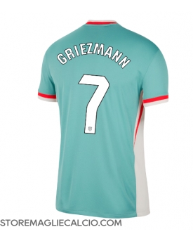 Atletico Madrid Antoine Griezmann #7 Maglia Gara Trasferta Repliche 2024-25